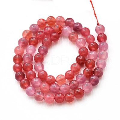Natural Quartz Beads Strands X-G-N355-6mm-24-1