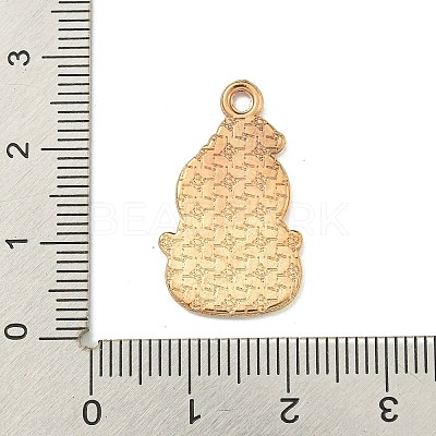 Christmas Kitten Alloy Enamel Pendants X-ENAM-I060-02C-1