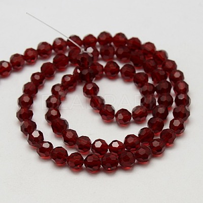 Glass Beads Strands EGLA-J042-8mm-20-1