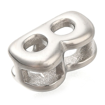 304 Stainless Steel Slide Charms STAS-B075-37P-B-1