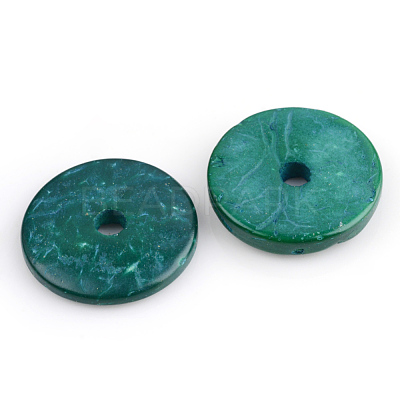 Dyed Natural Wood Beads X-WOOD-S663-02-1