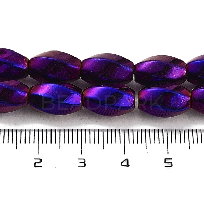 Synthetic Magnetic Hematite Beads Strands G-P545-G01-01A-1