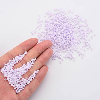 8/0 Opaque Glass Seed Beads SEED-S048-N-014-1