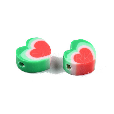 Handmade Polymer Clay Beads CLAY-N010-078B-04-1