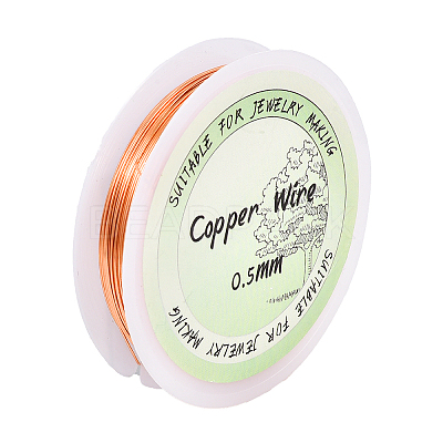 Round Copper Jewelry Wire CWIR-YW0001-03D-09-1