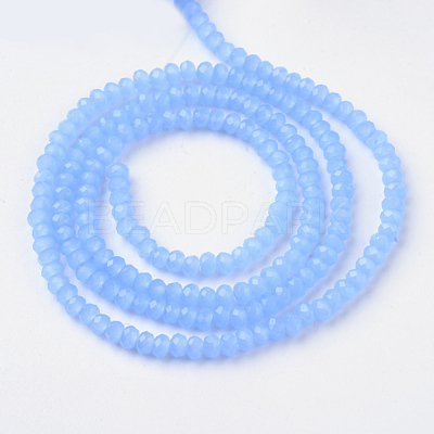 Imitation Jade Glass Beads Strands GLAA-R135-2mm-38-1