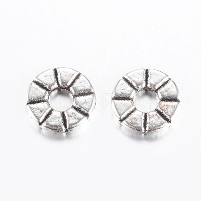 Tibetan Style Alloy Spacer Beads LF10461Y-NF-1