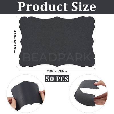 50Pcs DIY Paper Blank Greeting Cards AJEW-CP0010-26B-03-1