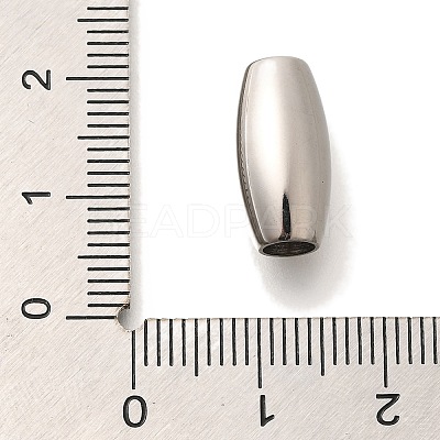304 Stainless Steel European Beads STAS-G350-01E-P-1