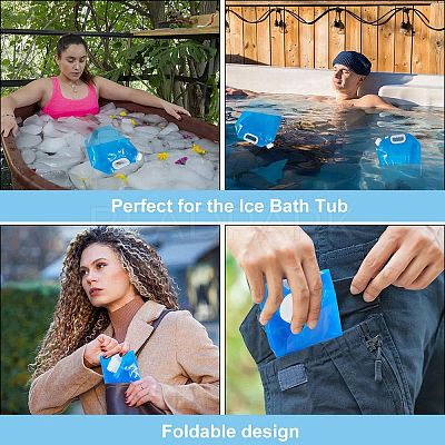 Plastic Outdoor Water Bag AJEW-CN0006-39A-1