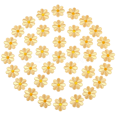 50Pcs Computerized Embroidery Cloth Iron on/Sew on Patches PATC-CY0001-16C-1
