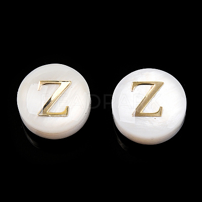 Natural Freshwater Shell Beads SHEL-N036-01Z-1