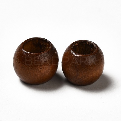 Dyed Wood Beads WOOD-C013-01-1