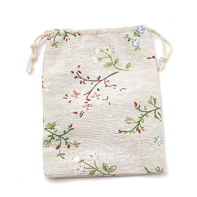 Cotton Packing Pouches Drawstring Bags X-ABAG-S003-07A-1