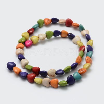 Synthetic Magnesite Bead Strands X-G-P228-85-1