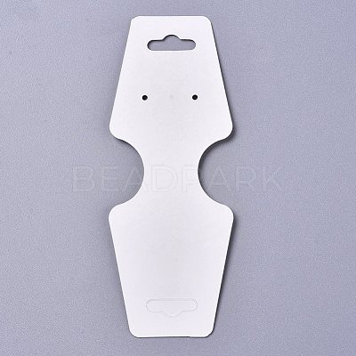 Cardboard Fold Over Paper Display Hanging Cards CDIS-E007-18-1