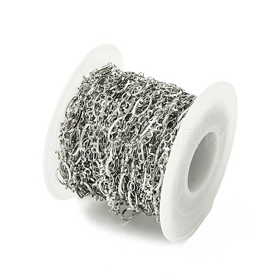Tarnish Resistant 304 Stainless Steel Chains CHS-Q005-05P-1
