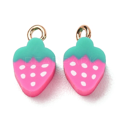 Handmade Polymer Clay Charms CLAY-C008-01-1