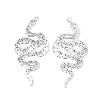 Non-Tarnish 201 Stainless Steel Pendants X-STAS-B038-11P-1