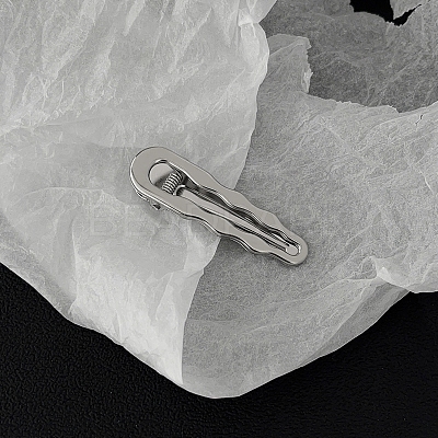 Metal Alligator Hair Clips PW-WG9956C-01-1