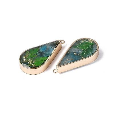 Epoxy Resin Pendants KK-Q082-01KCG-04-1