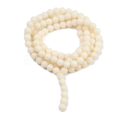 Natural Bodhi Root Beads Strand WOOD-B010-C02-12mm-1