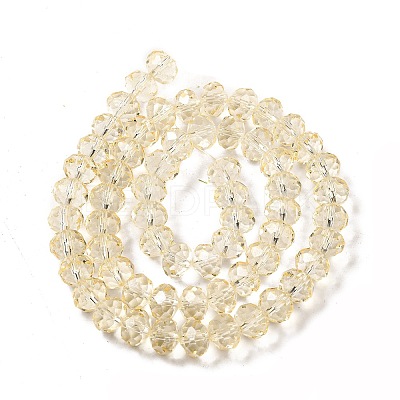 Transparent Baking Paint Glass Beads X1-DGLA-A034-T8mm-D02-1