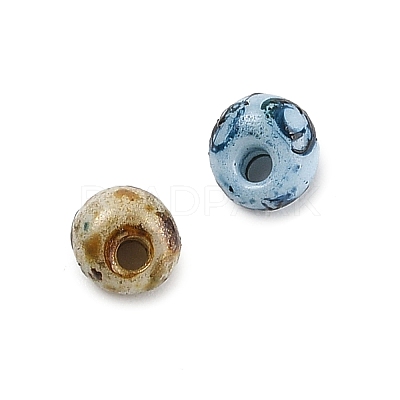 Picasso Glass Seed Beads SEED-Q038-03A-1