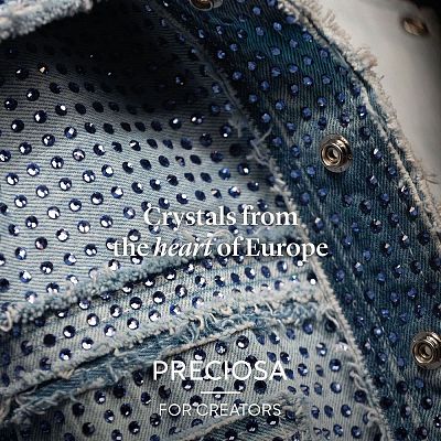 Preciosa® Crystal Hotfix Flatback Stones Y-PRC-HSS12-90300-200-1