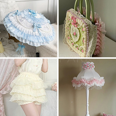 5m Polyester Lace Ribbon OCOR-TA0003-98A-1