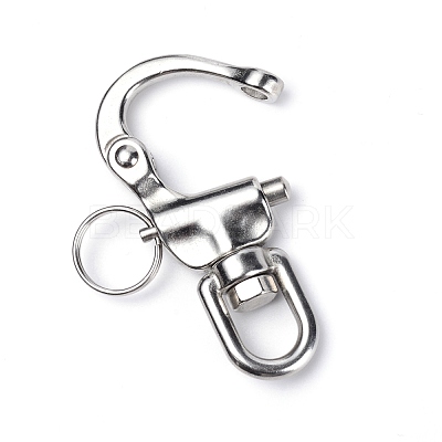 316 Stainless Swivel Eye Snap Shackle Quick Release Bail STAS-WH0025-17A-1