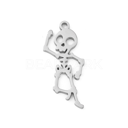 304 Stainless Steel Pendants STAS-U041-02A-P-1
