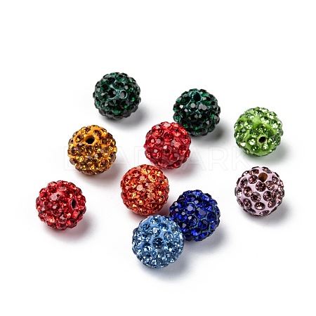Pave Disco Ball Beads - Beadpark.com