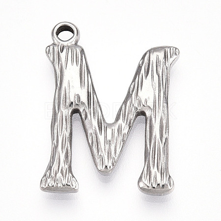 304 Stainless Steel Pendants STAS-N117-01P-M-1