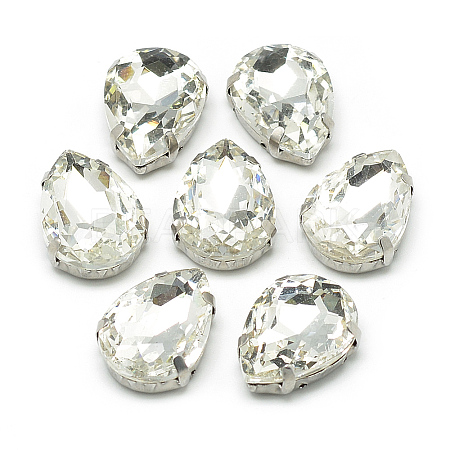 Sew on Rhinestone RGLA-T035-7x10mm-01-1