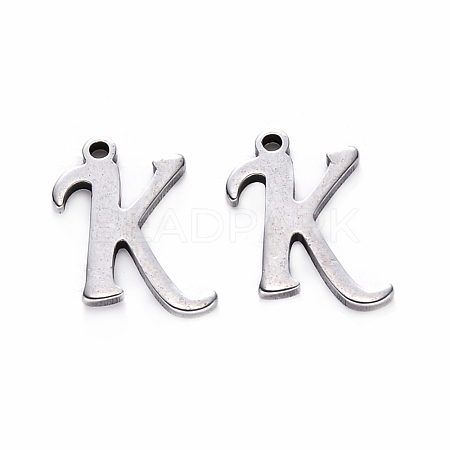 Tarnish Resistant 201 Stainless Steel Charms STAS-R105-K-1