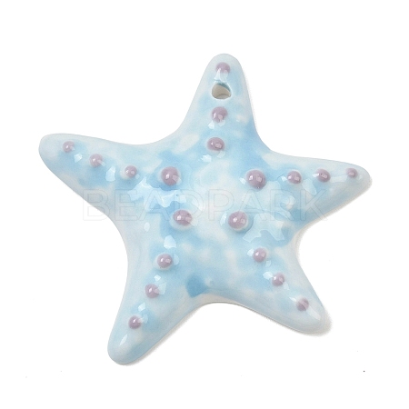 Handmade Porcelain Big Pendants PORC-D026-01A-1