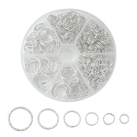 Iron Textured Jump Rings IFIN-CJ0001-24-1