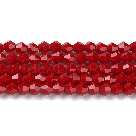 Opaque Solid Color Imitation Jade Glass Beads Strands LS-EGLA-A039-P4mm-D01-1