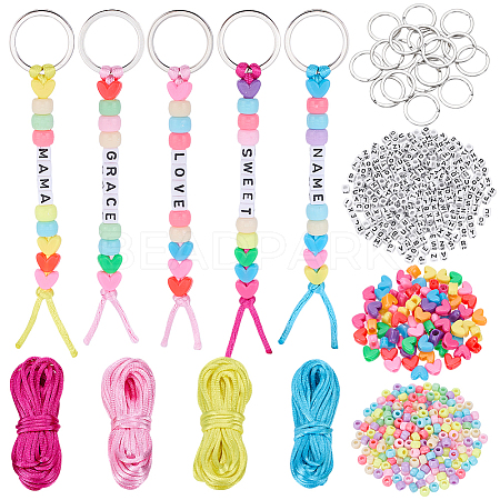DIY Keychain Making Kits DIY-ME0002-09-1