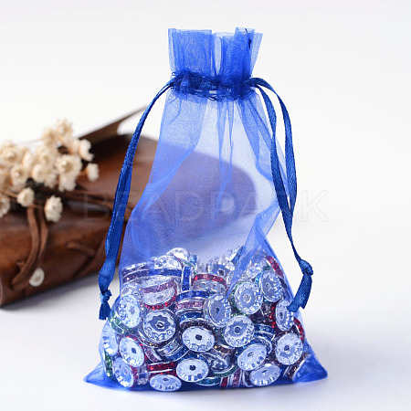 Organza Gift Bags with Drawstring OP-R016-10x15cm-10-1