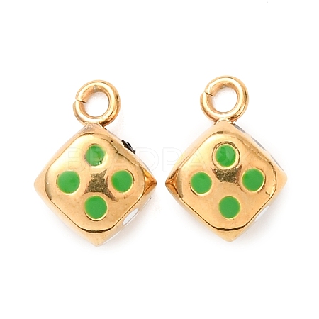 304 Stainless Steel Pendants STAS-D263-18A-G-1