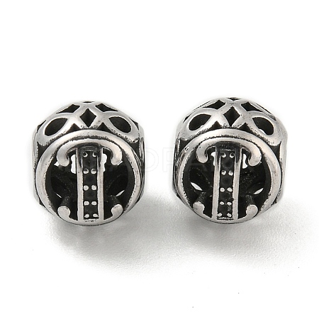 304 Stainless Steel Beads Rhinestone Settings STAS-O002-01I-AS-1
