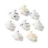 Cute Polka Dot Bird Shaped Porcelain Beads PR-CBA3F2D-01-1