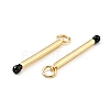 Brass Enamel Pendants KK-G416-36G-02-2