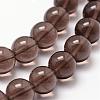 Natural Obsidian Beads Strands G-D838-6mm-01-3
