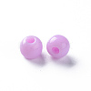 Opaque Acrylic Beads X-MACR-S370-C6mm-A03-2