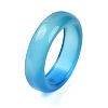 Dyed & Heated Natural Agate Finger Rings for Women RJEW-Z075-02H-2