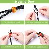7 Chakra Healing Crystal Stones Jewelry Kits PW-WG48340-01-3