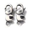 925 Thailand Sterling Silver Lobster Claw Clasps STER-D003-59A-AS-1